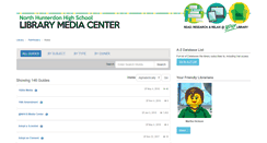 Desktop Screenshot of libguides.nhvweb.net